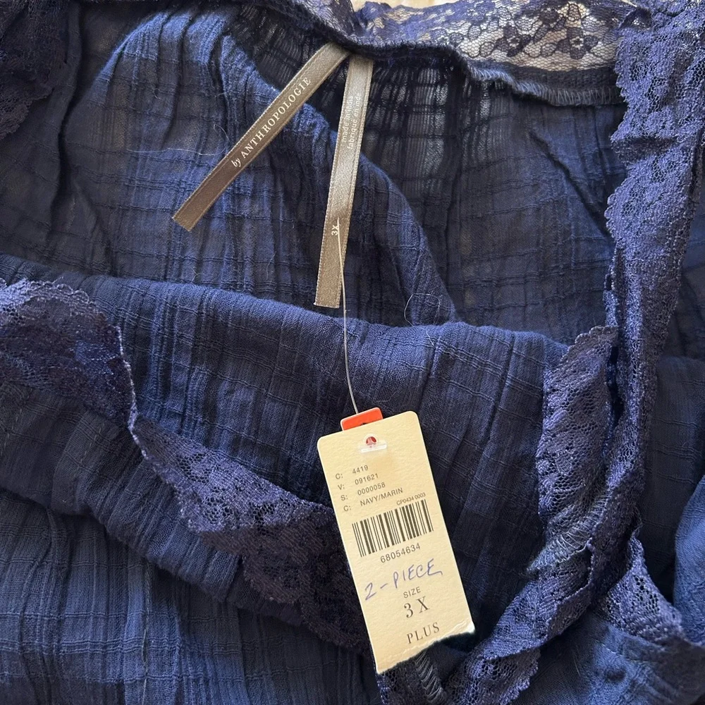 Anthropologie Lace Tunic and Shorts Set-NWT - Picture 7 of 11